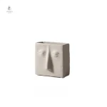 Vase décoratif visage pour style minimaliste