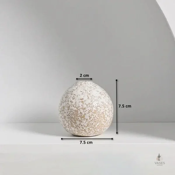 Vase Wabi Sabi, harmonie de textures et couleurs