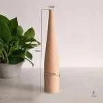 Vase en bois contemporain pour une touche artistique