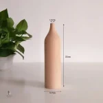 Vase en bois minimaliste pour une ambiance moderne