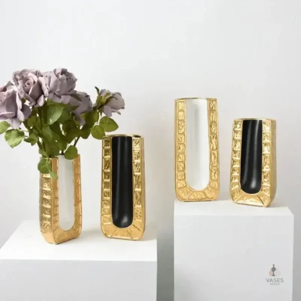 Vases modernes pour décoration florale élégante