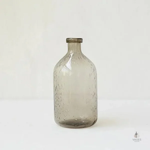 Vase en verre coloré pour fleurs fraîches