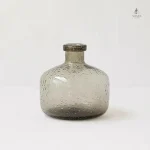 Vase en verre design minimaliste pour table