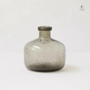 Vase en verre design minimaliste pour table