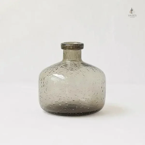 Vase en verre design minimaliste pour table