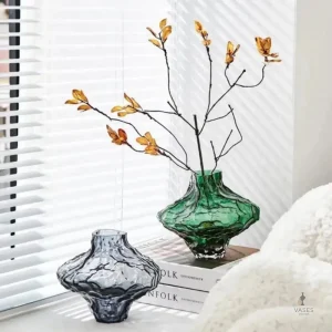 Vase en verre simple et élégant