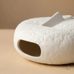 Vase visage unique pour décoration artistique